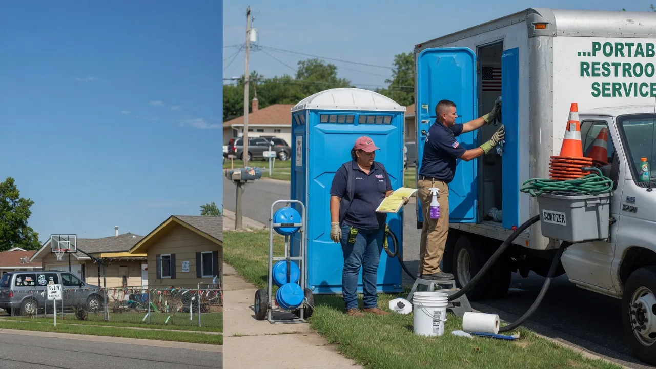 Portable Toilet Rental in North Versailles, PA near me